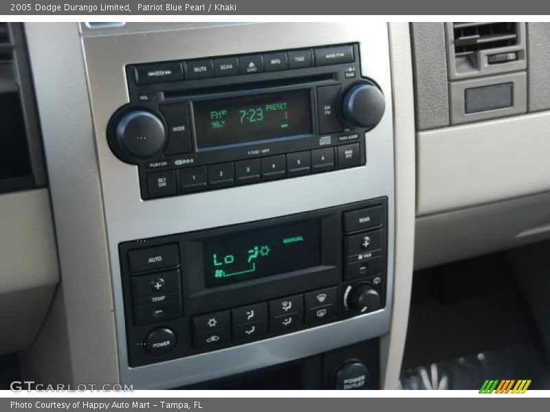 Patriot Blue Pearl / Khaki 2005 Dodge Durango Limited