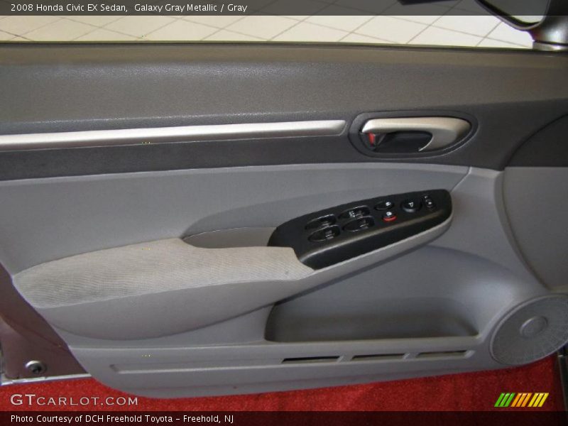 Galaxy Gray Metallic / Gray 2008 Honda Civic EX Sedan