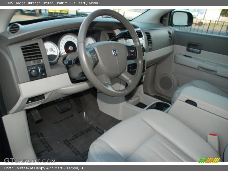 Patriot Blue Pearl / Khaki 2005 Dodge Durango Limited