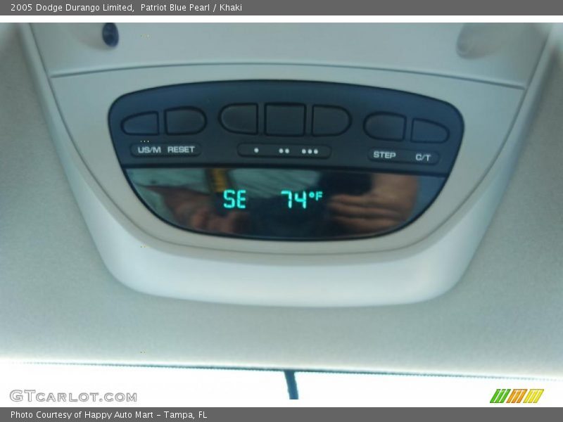 Patriot Blue Pearl / Khaki 2005 Dodge Durango Limited