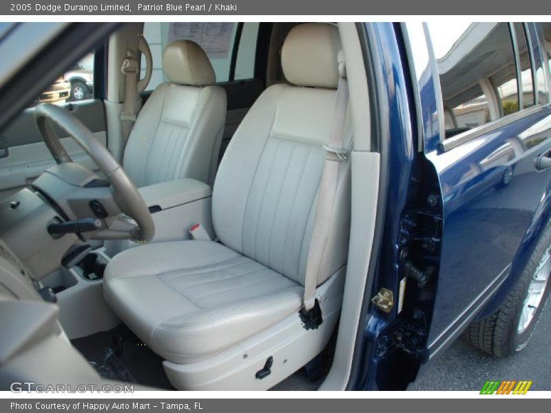 Patriot Blue Pearl / Khaki 2005 Dodge Durango Limited