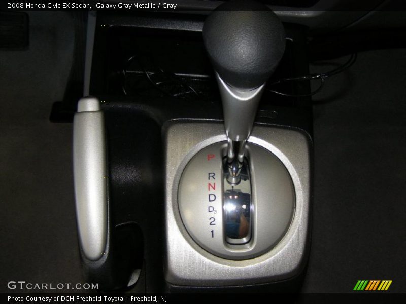 Galaxy Gray Metallic / Gray 2008 Honda Civic EX Sedan