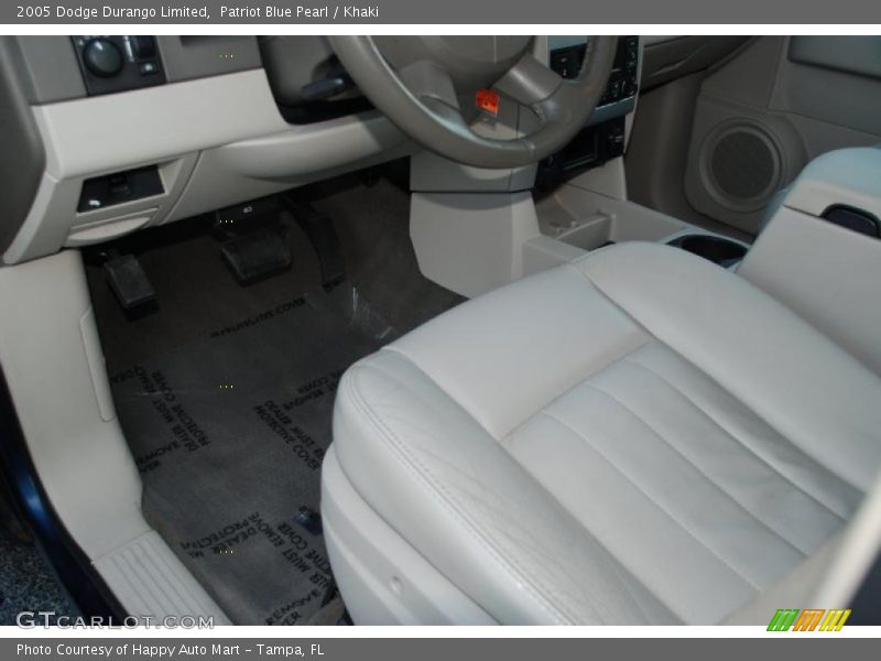Patriot Blue Pearl / Khaki 2005 Dodge Durango Limited
