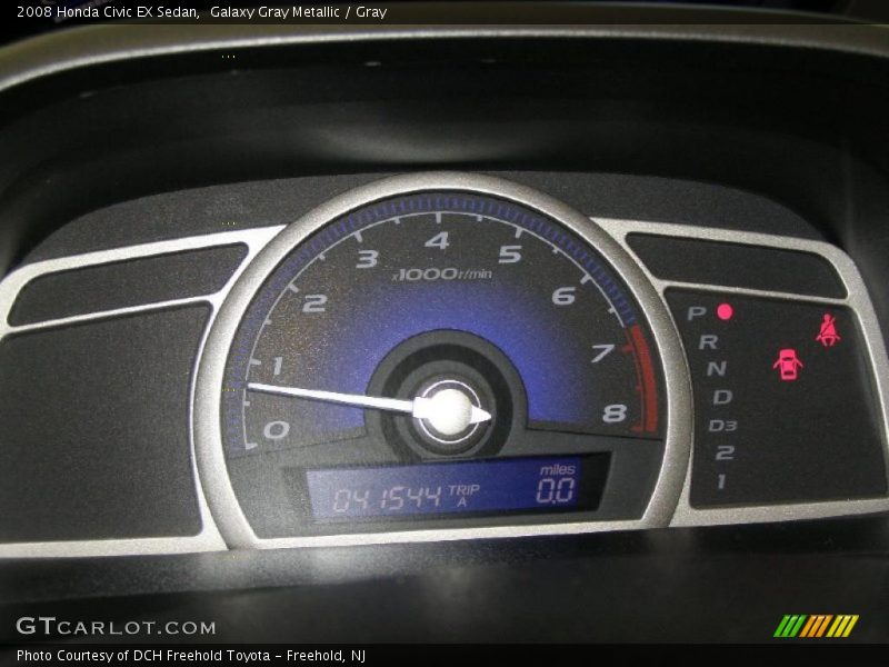 Galaxy Gray Metallic / Gray 2008 Honda Civic EX Sedan