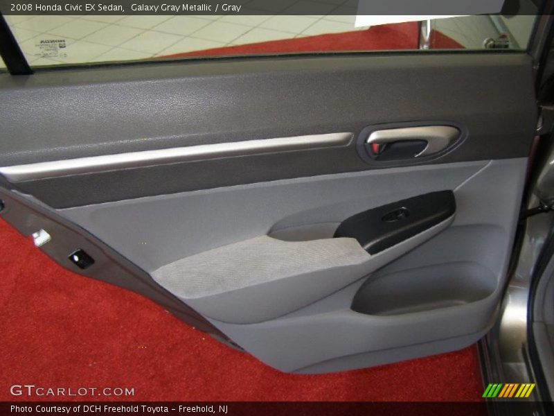 Galaxy Gray Metallic / Gray 2008 Honda Civic EX Sedan