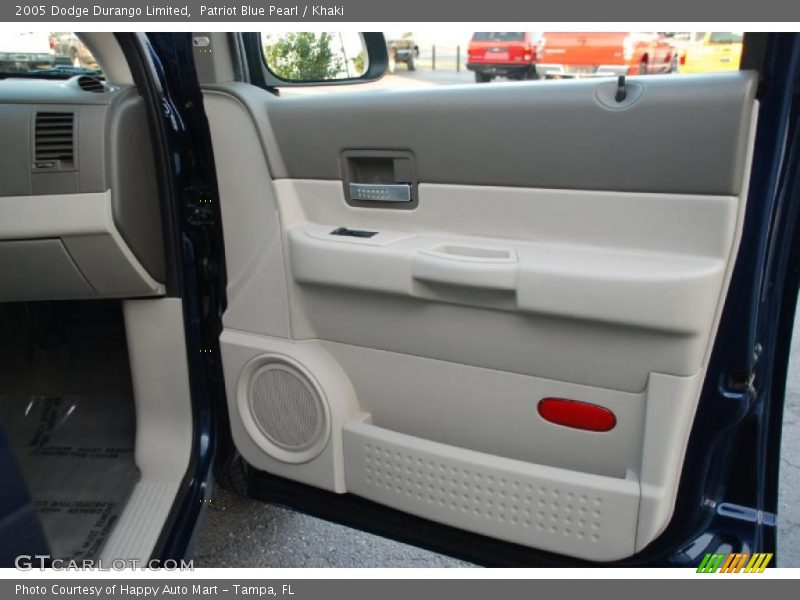 Patriot Blue Pearl / Khaki 2005 Dodge Durango Limited
