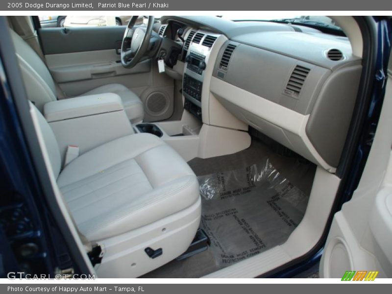 Patriot Blue Pearl / Khaki 2005 Dodge Durango Limited
