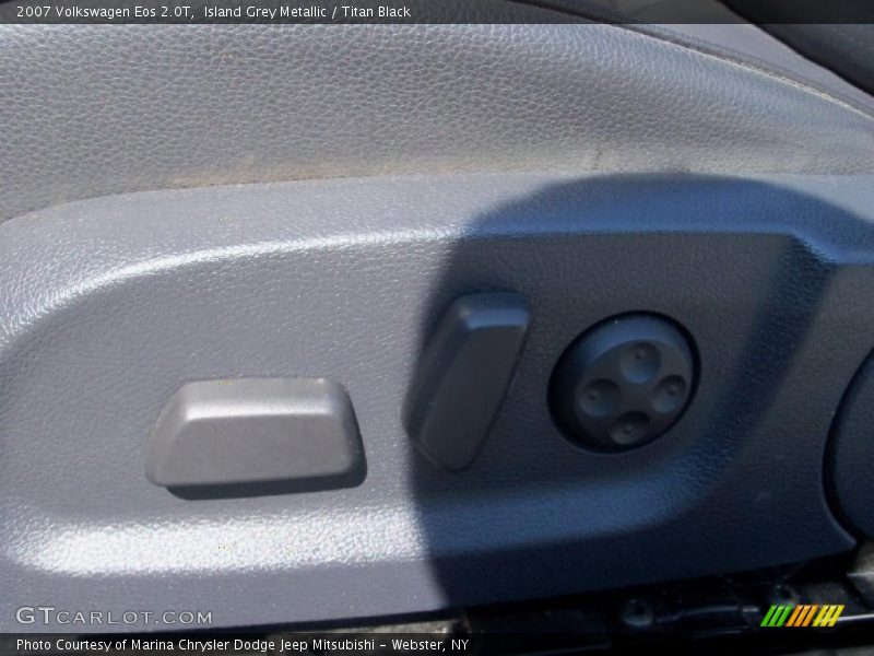 Island Grey Metallic / Titan Black 2007 Volkswagen Eos 2.0T