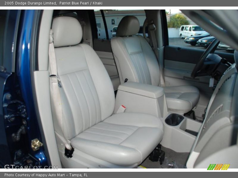 Patriot Blue Pearl / Khaki 2005 Dodge Durango Limited