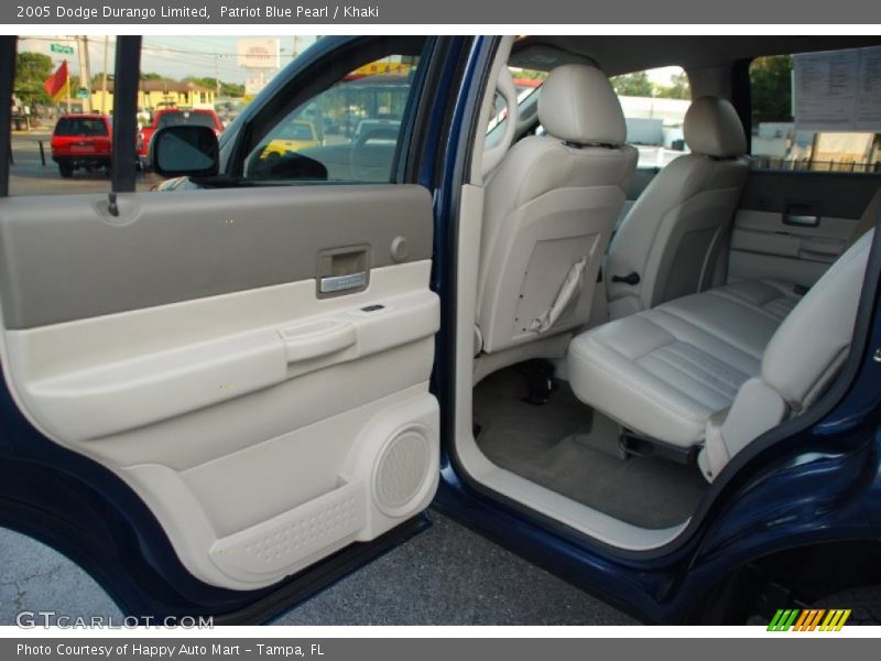 Patriot Blue Pearl / Khaki 2005 Dodge Durango Limited