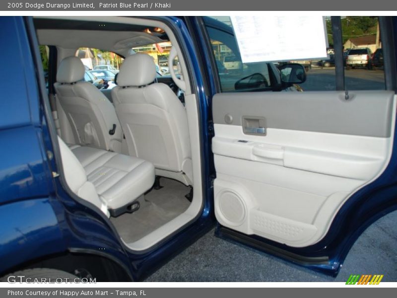 Patriot Blue Pearl / Khaki 2005 Dodge Durango Limited