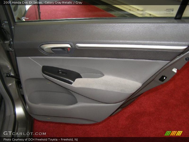 Galaxy Gray Metallic / Gray 2008 Honda Civic EX Sedan