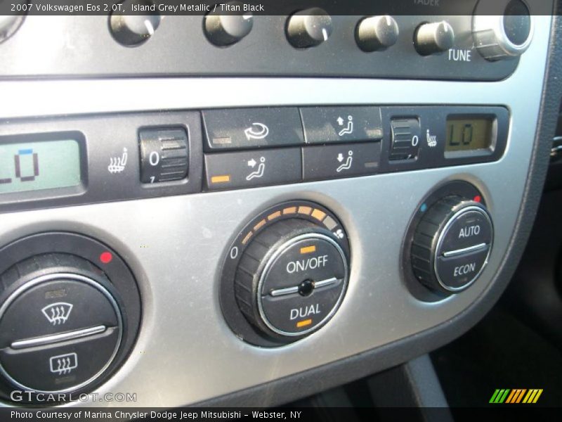Island Grey Metallic / Titan Black 2007 Volkswagen Eos 2.0T