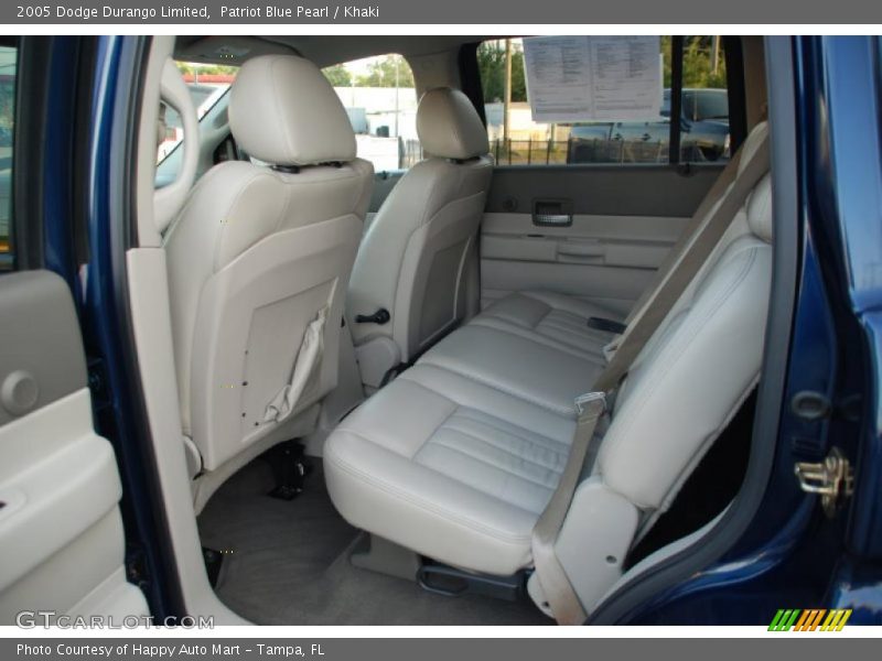 Patriot Blue Pearl / Khaki 2005 Dodge Durango Limited
