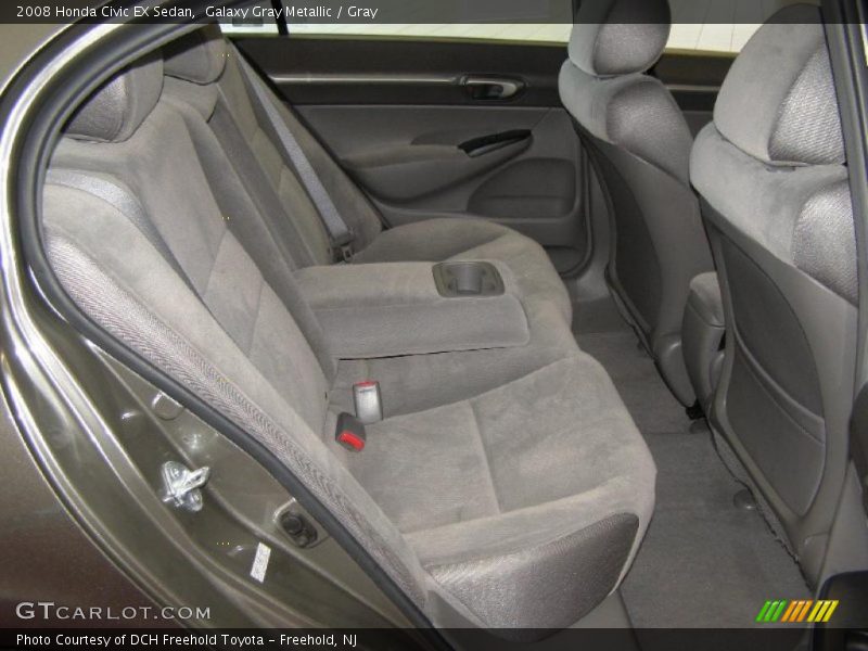 Galaxy Gray Metallic / Gray 2008 Honda Civic EX Sedan
