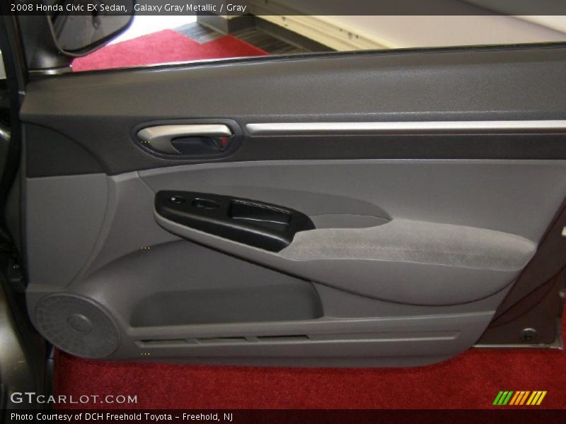 Galaxy Gray Metallic / Gray 2008 Honda Civic EX Sedan