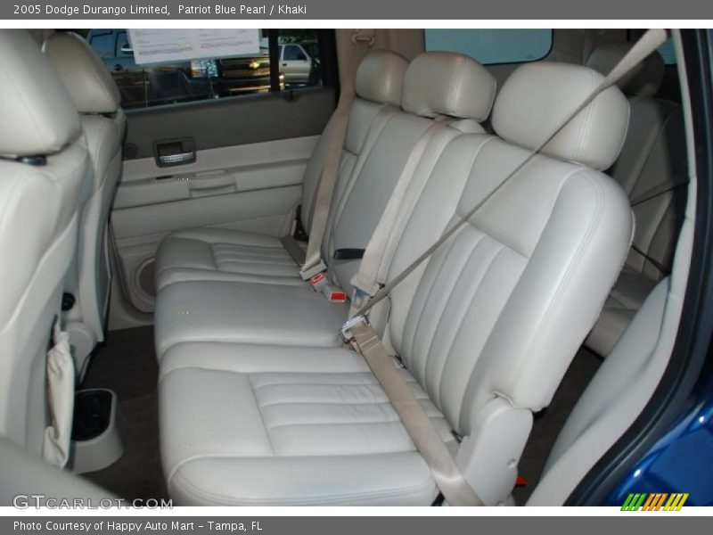 Patriot Blue Pearl / Khaki 2005 Dodge Durango Limited