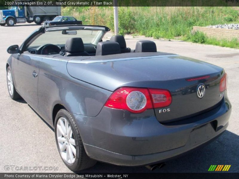 Island Grey Metallic / Titan Black 2007 Volkswagen Eos 2.0T