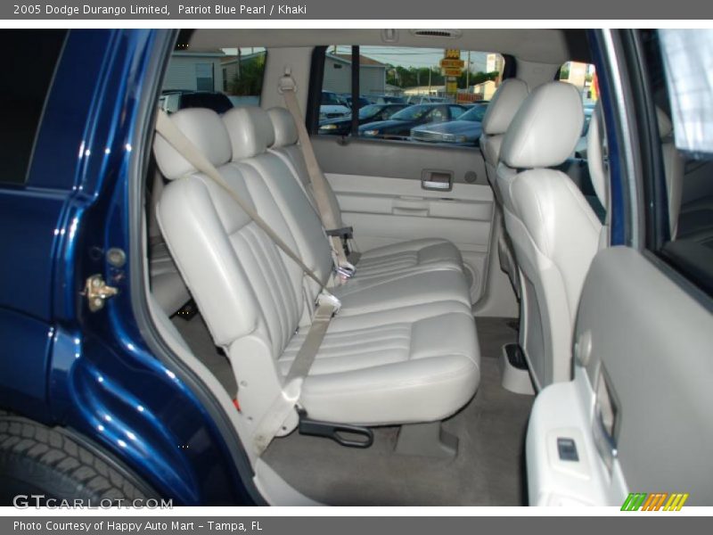 Patriot Blue Pearl / Khaki 2005 Dodge Durango Limited