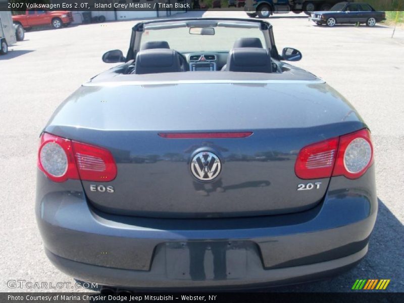 Island Grey Metallic / Titan Black 2007 Volkswagen Eos 2.0T