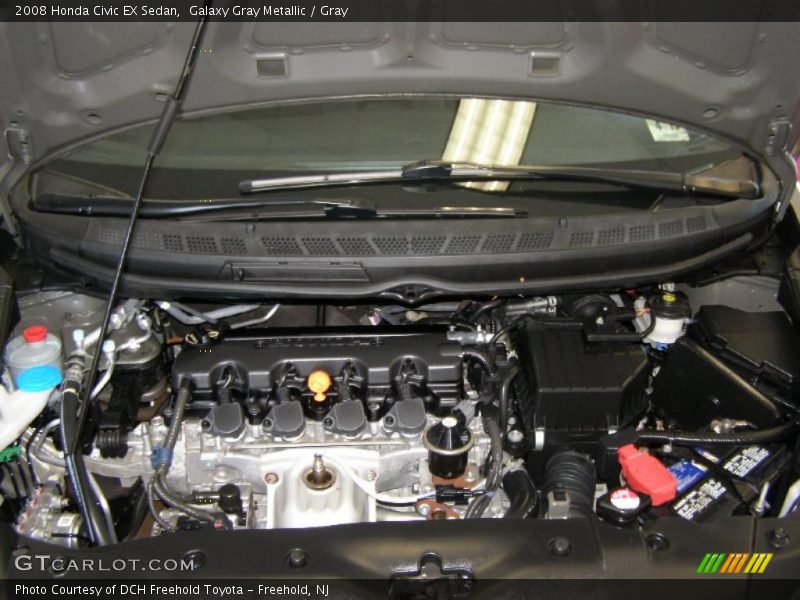 Galaxy Gray Metallic / Gray 2008 Honda Civic EX Sedan