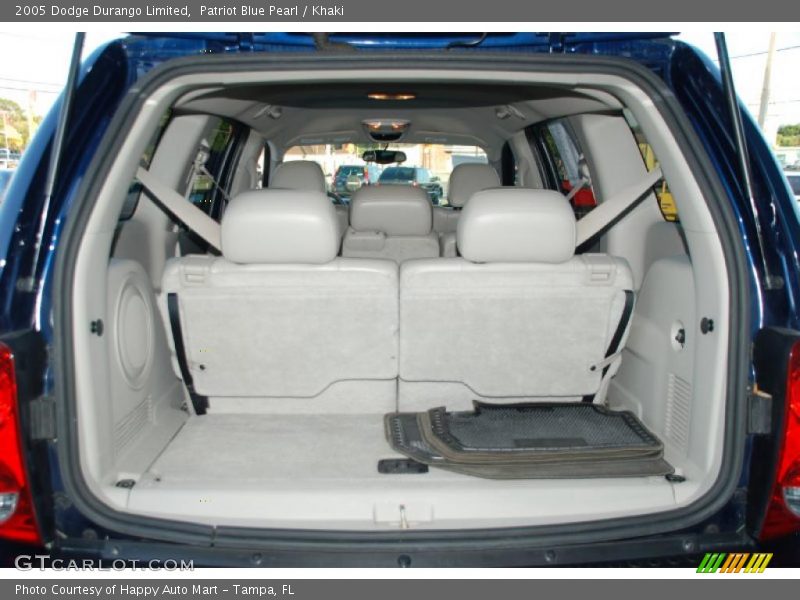 Patriot Blue Pearl / Khaki 2005 Dodge Durango Limited