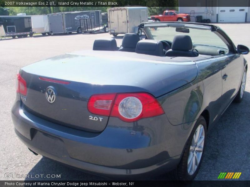 Island Grey Metallic / Titan Black 2007 Volkswagen Eos 2.0T