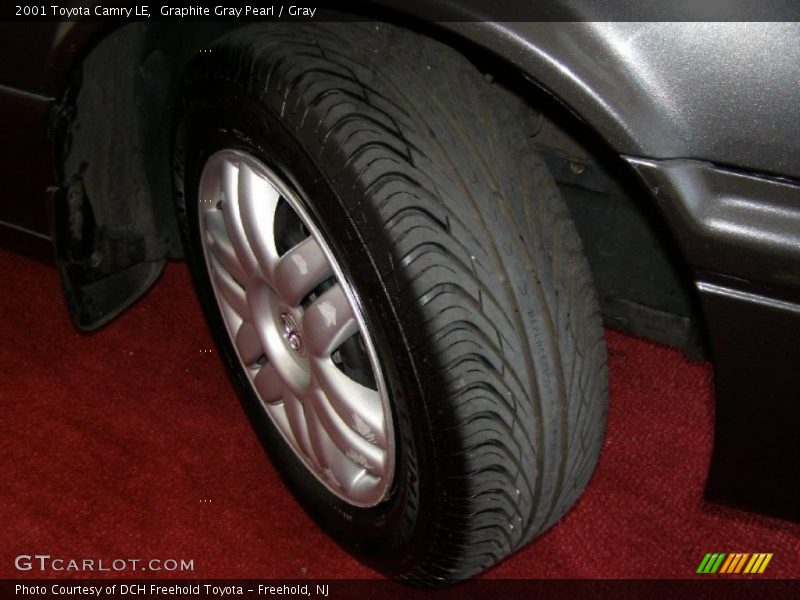 Graphite Gray Pearl / Gray 2001 Toyota Camry LE