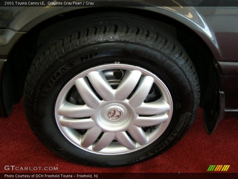 Graphite Gray Pearl / Gray 2001 Toyota Camry LE