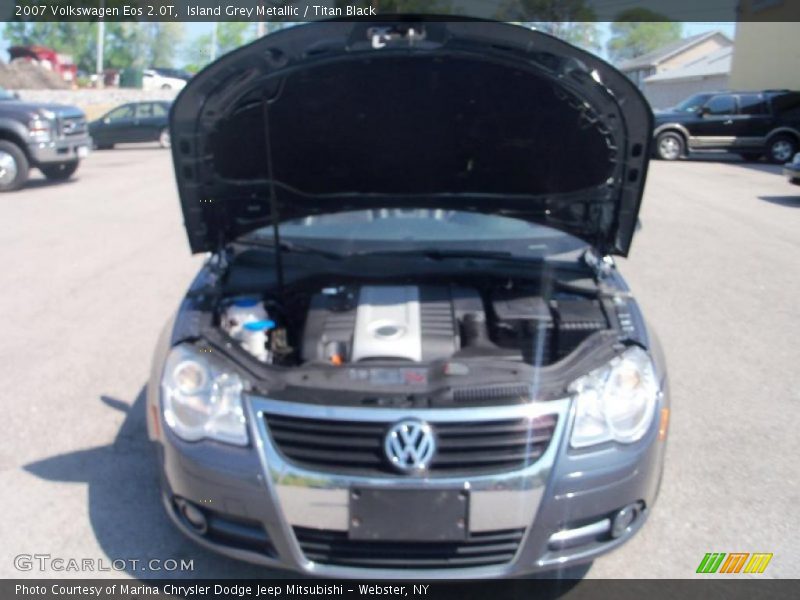 Island Grey Metallic / Titan Black 2007 Volkswagen Eos 2.0T