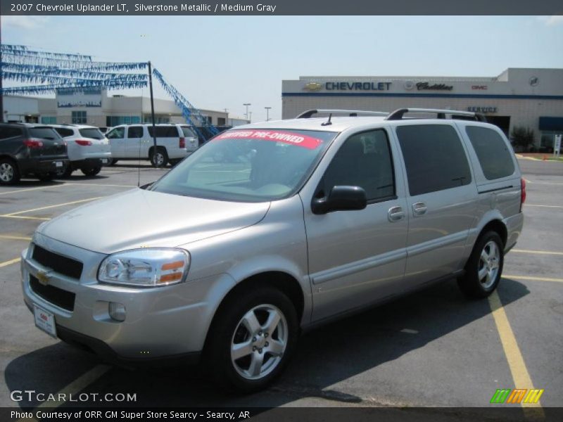 Silverstone Metallic / Medium Gray 2007 Chevrolet Uplander LT