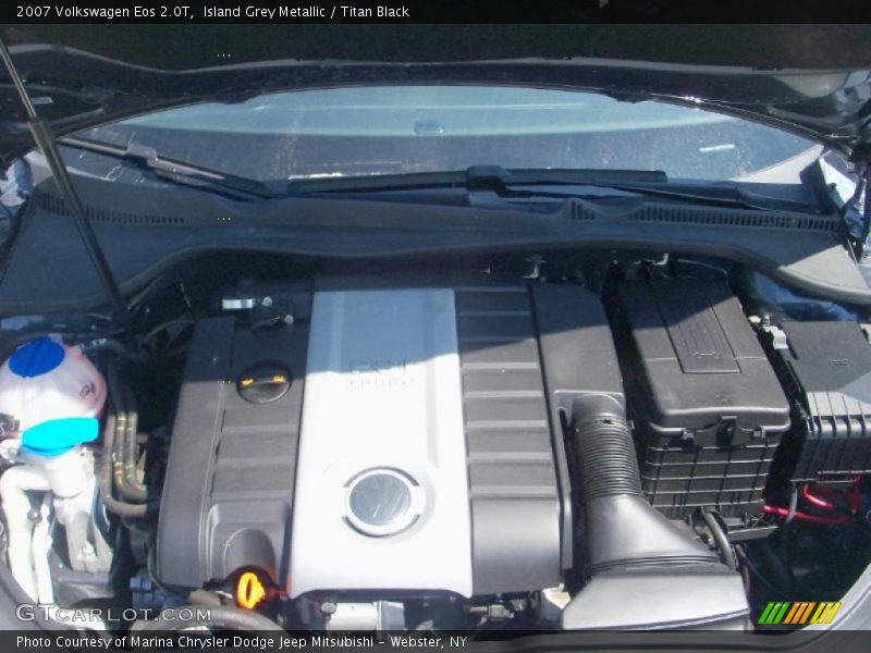 Island Grey Metallic / Titan Black 2007 Volkswagen Eos 2.0T