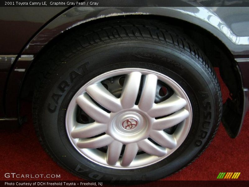 Graphite Gray Pearl / Gray 2001 Toyota Camry LE
