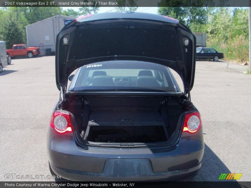 Island Grey Metallic / Titan Black 2007 Volkswagen Eos 2.0T