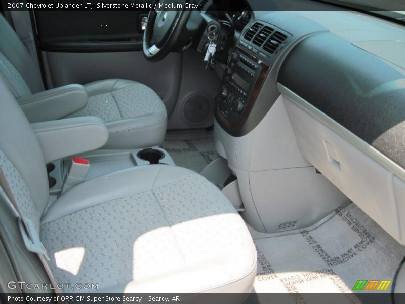 Silverstone Metallic / Medium Gray 2007 Chevrolet Uplander LT