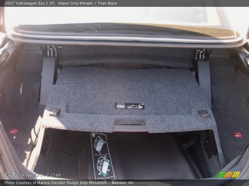 Island Grey Metallic / Titan Black 2007 Volkswagen Eos 2.0T