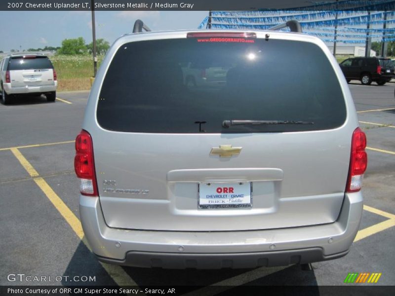 Silverstone Metallic / Medium Gray 2007 Chevrolet Uplander LT