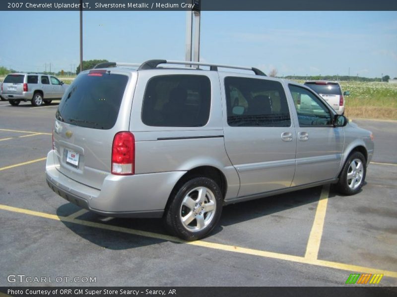 Silverstone Metallic / Medium Gray 2007 Chevrolet Uplander LT