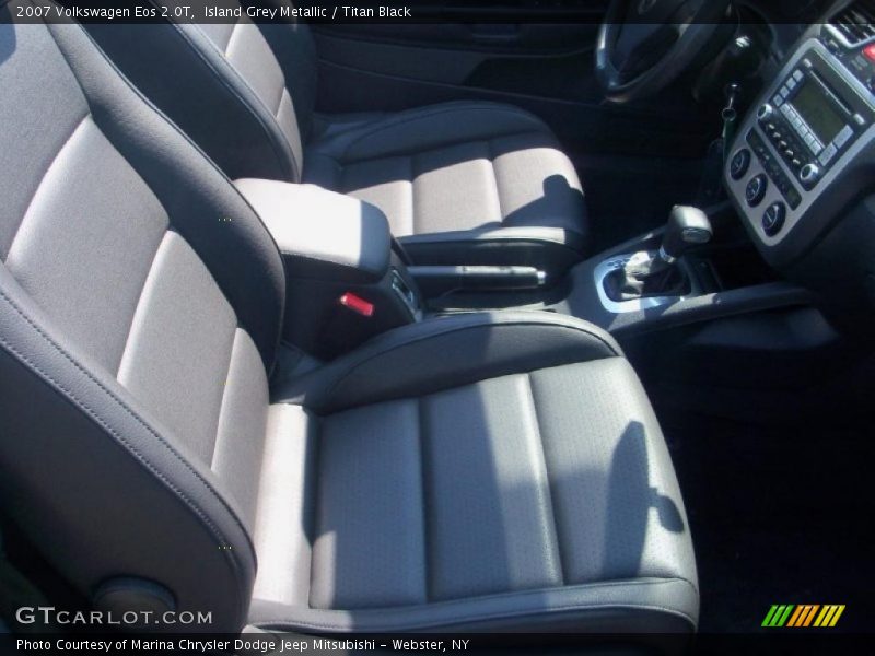 Island Grey Metallic / Titan Black 2007 Volkswagen Eos 2.0T