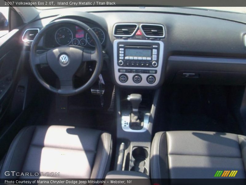Island Grey Metallic / Titan Black 2007 Volkswagen Eos 2.0T