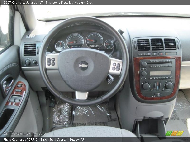 Silverstone Metallic / Medium Gray 2007 Chevrolet Uplander LT