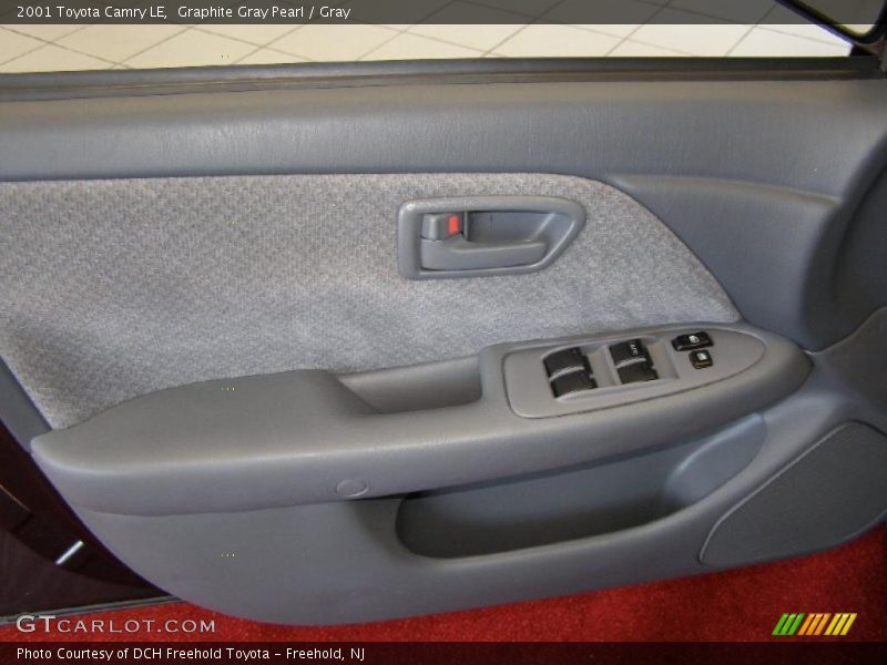 Graphite Gray Pearl / Gray 2001 Toyota Camry LE