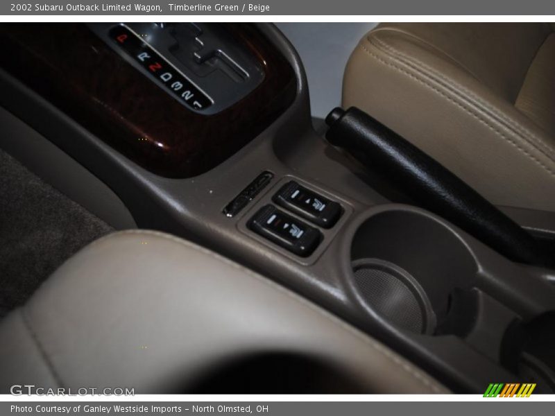 Timberline Green / Beige 2002 Subaru Outback Limited Wagon