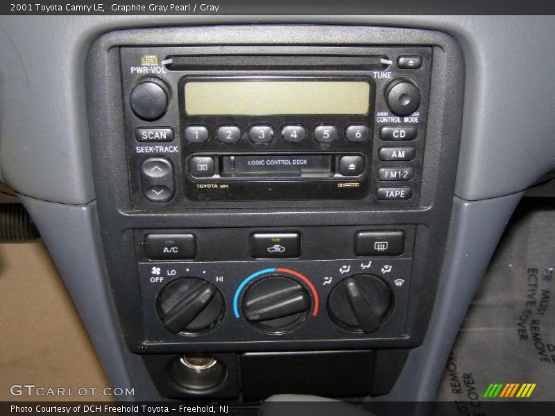 Graphite Gray Pearl / Gray 2001 Toyota Camry LE