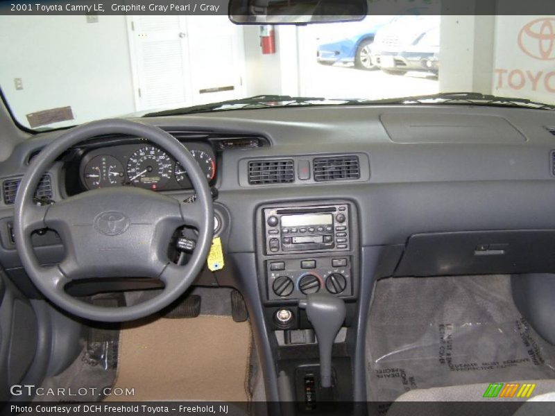 Graphite Gray Pearl / Gray 2001 Toyota Camry LE