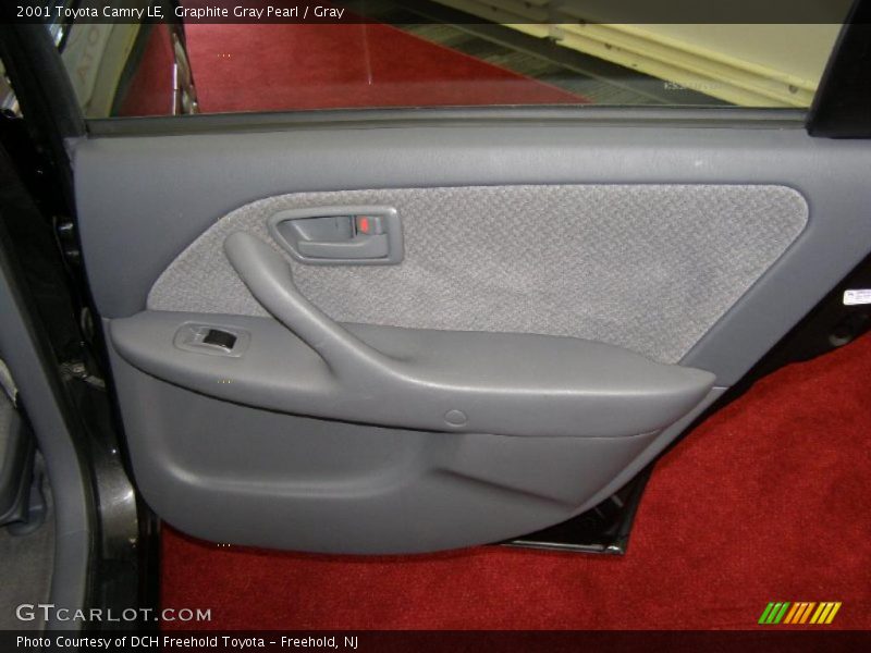 Graphite Gray Pearl / Gray 2001 Toyota Camry LE