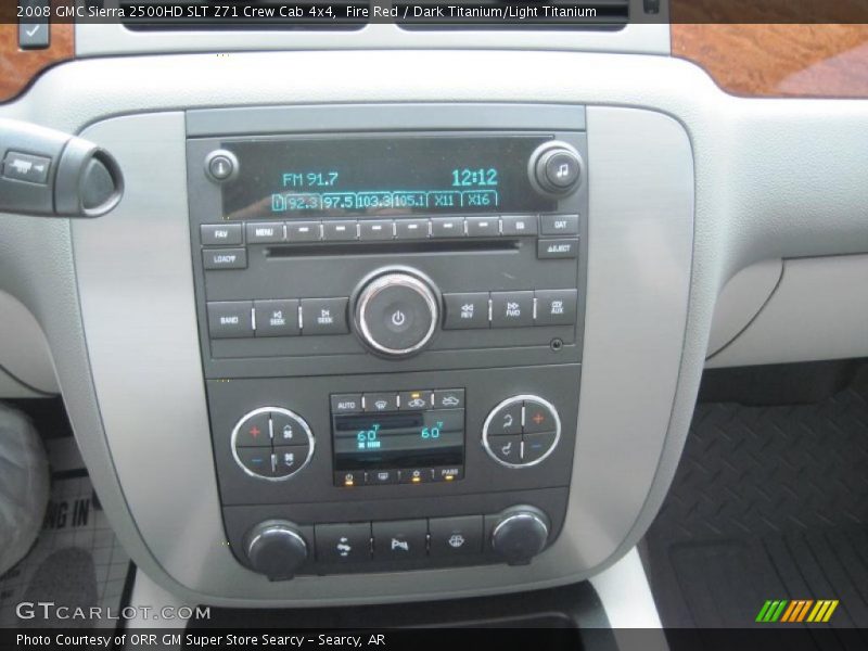 Fire Red / Dark Titanium/Light Titanium 2008 GMC Sierra 2500HD SLT Z71 Crew Cab 4x4