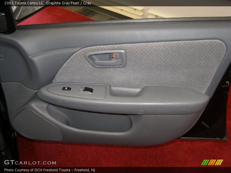 Graphite Gray Pearl / Gray 2001 Toyota Camry LE