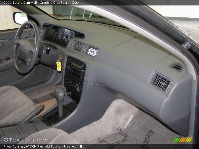 Graphite Gray Pearl / Gray 2001 Toyota Camry LE