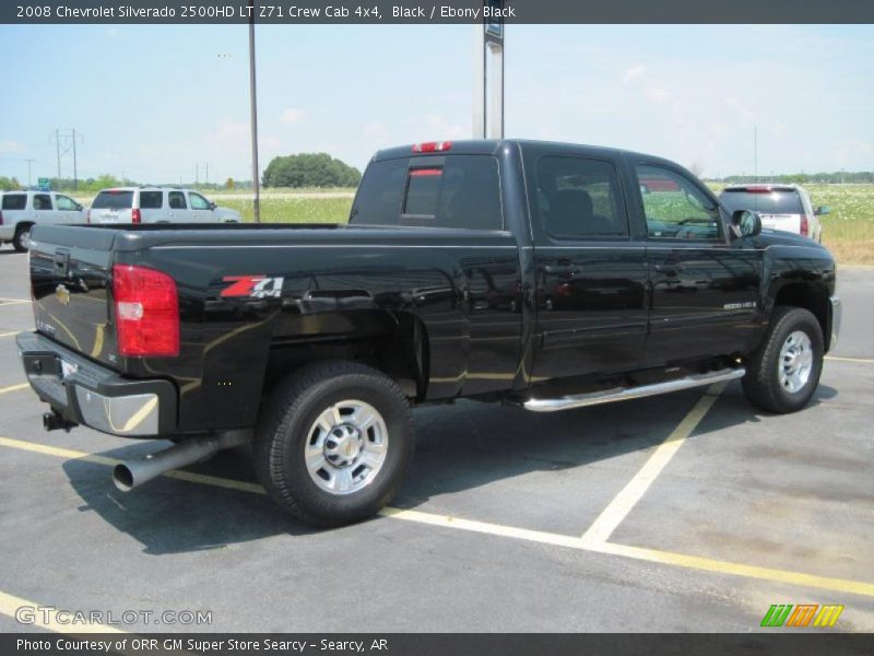 Black / Ebony Black 2008 Chevrolet Silverado 2500HD LT Z71 Crew Cab 4x4